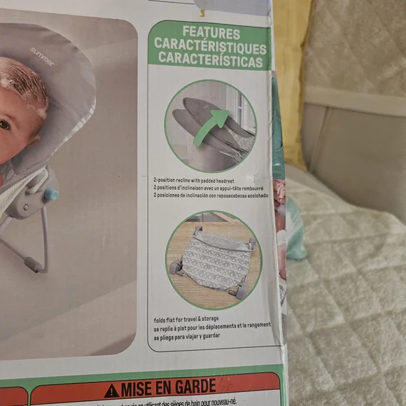 Foldaway 2-Position Bather - Gray - Picture 8 of 11